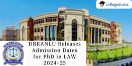 DBRANLU Releases Admission Dates For PhD in LAW 2024 25